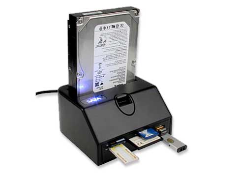 La dock station per hard disk