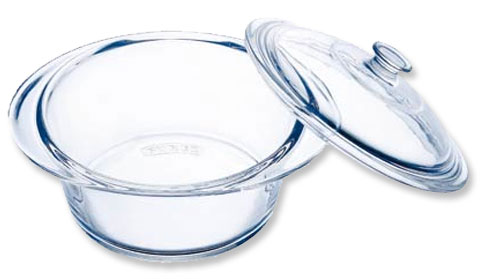 Pentole antiaderenti: vetro (pyrex)