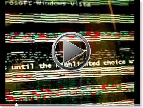 VIDEO: Artefatti dovuti a una scheda video difettosa