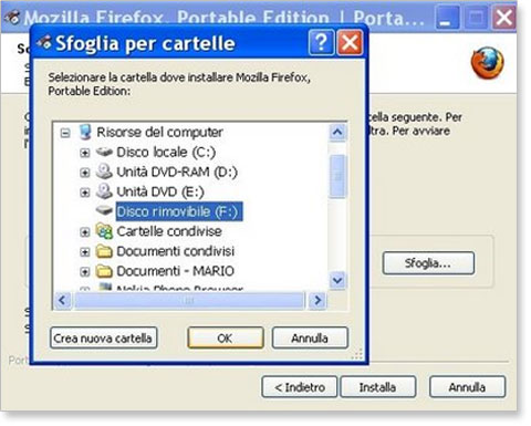 Firefox Portable e plugin Flash: installazione di Firefox